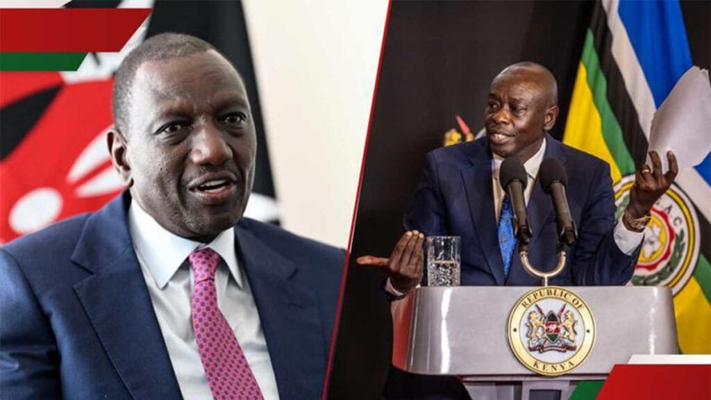 FROM ALLIES TO ADVERSARIES  …The Rift Between Kenya’s Ruto and Gachagua