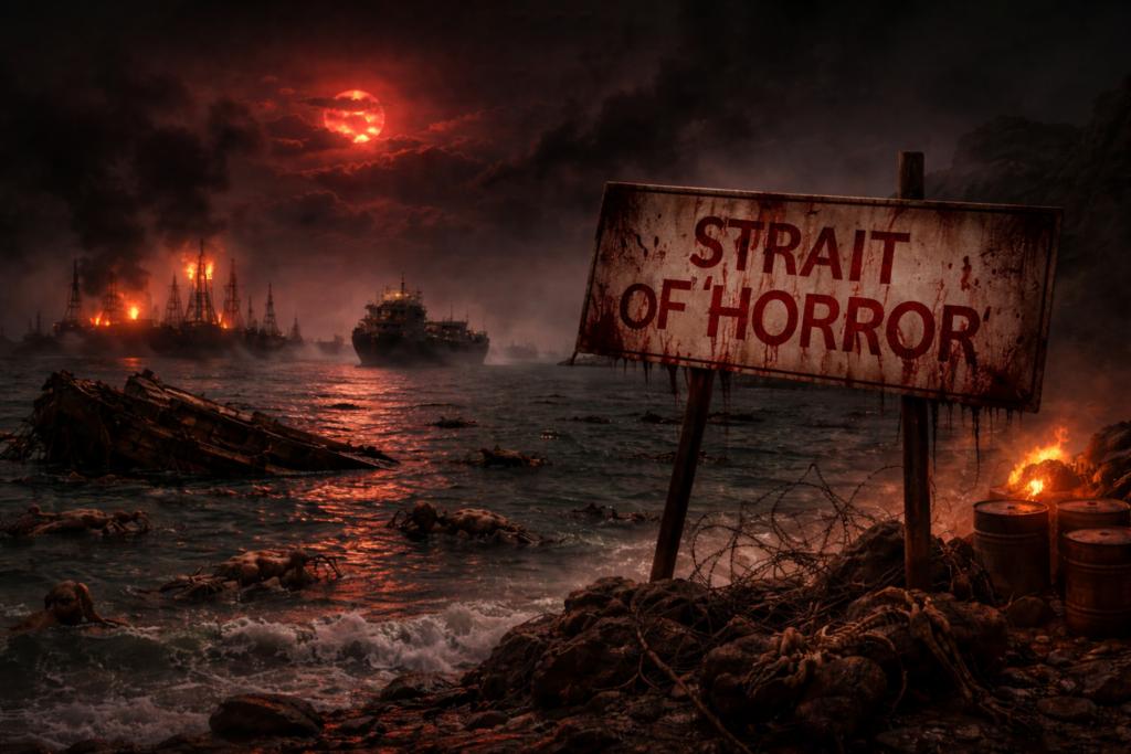 STRAIT OF HORROR …War Threatens to Choke 21 Million Barrels of Daily Oil – Energy Markets in Total Meltdown!