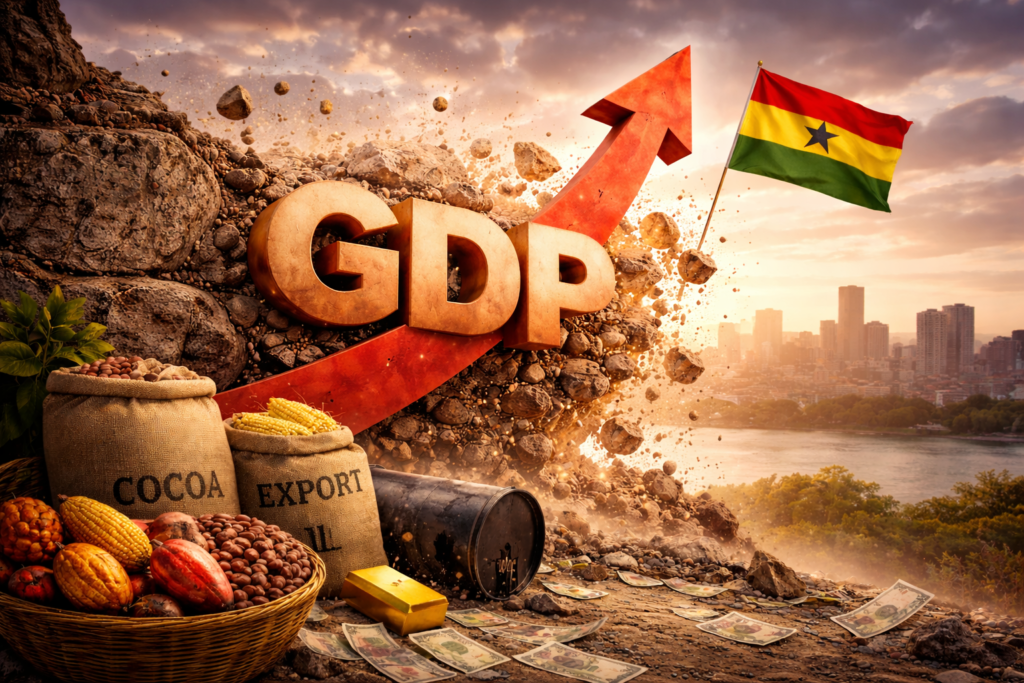 DEBT-TO-GDP COLLAPSES TO 45% …Ghana Erases a Decade of Fiscal Pain Overnight!